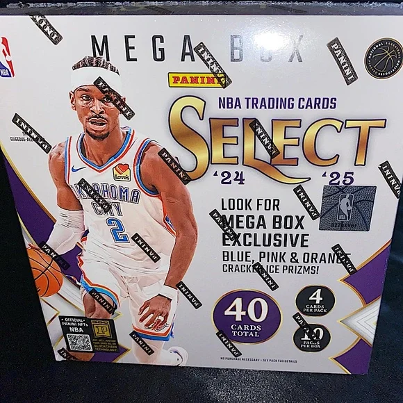 🏀 NBA - 2024-25 Panini Select Basketball Mega Box - NEW/SEALED🏀 - Picture 6 of 15